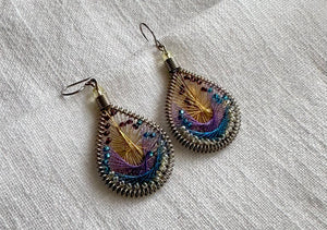 String earrings