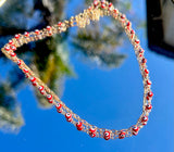 Double evil eye necklace