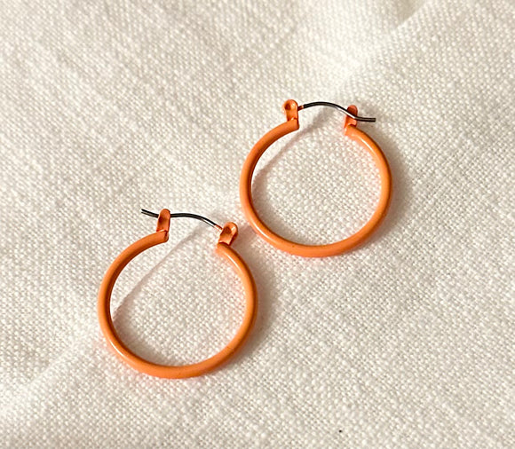 Orange hoops