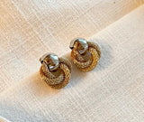 Twist earrings