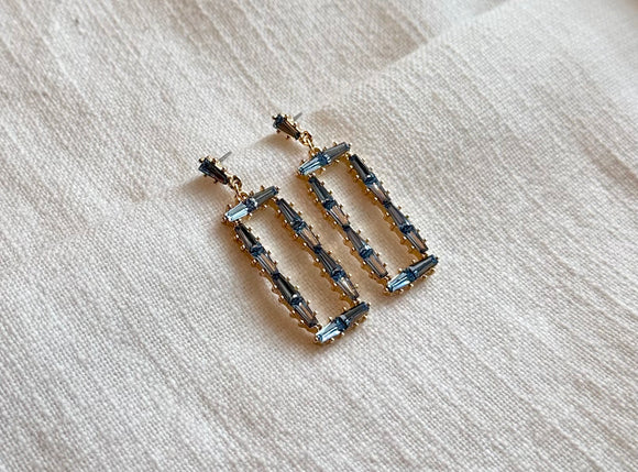 Rectangle earrings