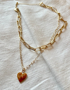 Big heart necklace