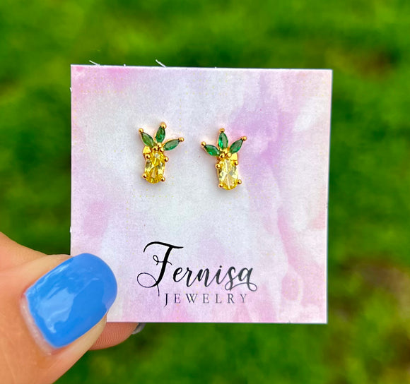 Pineapple studs