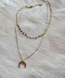 Half moon necklace