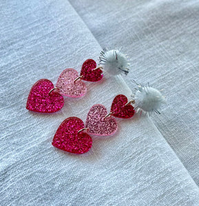 Valentines earrings