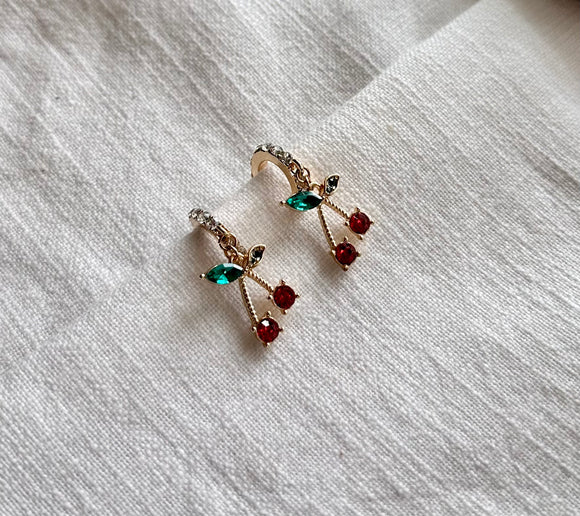 Cherry earrings