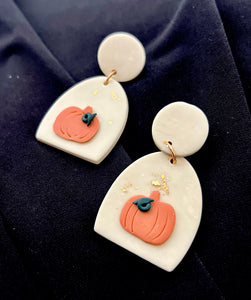 Clay Halloween earrings