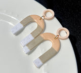 Clay earrings